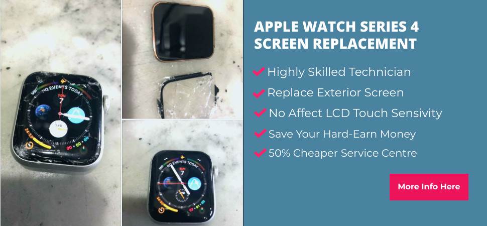 Replace screen apple watch series online 4