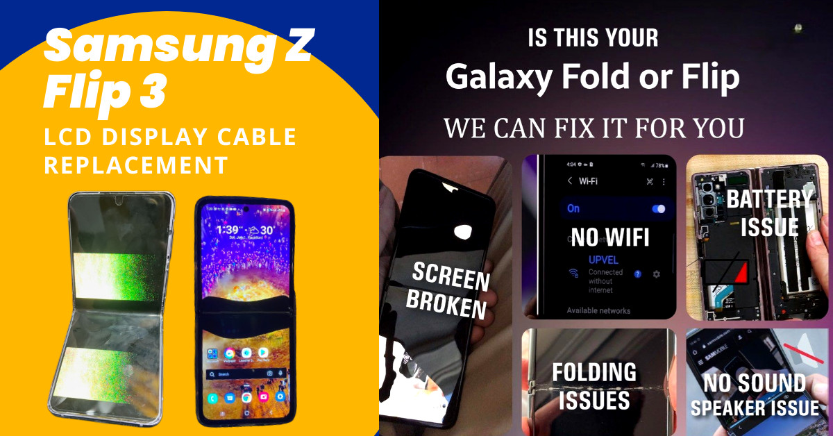 Samsung Z Flip 3 Repair Singapore