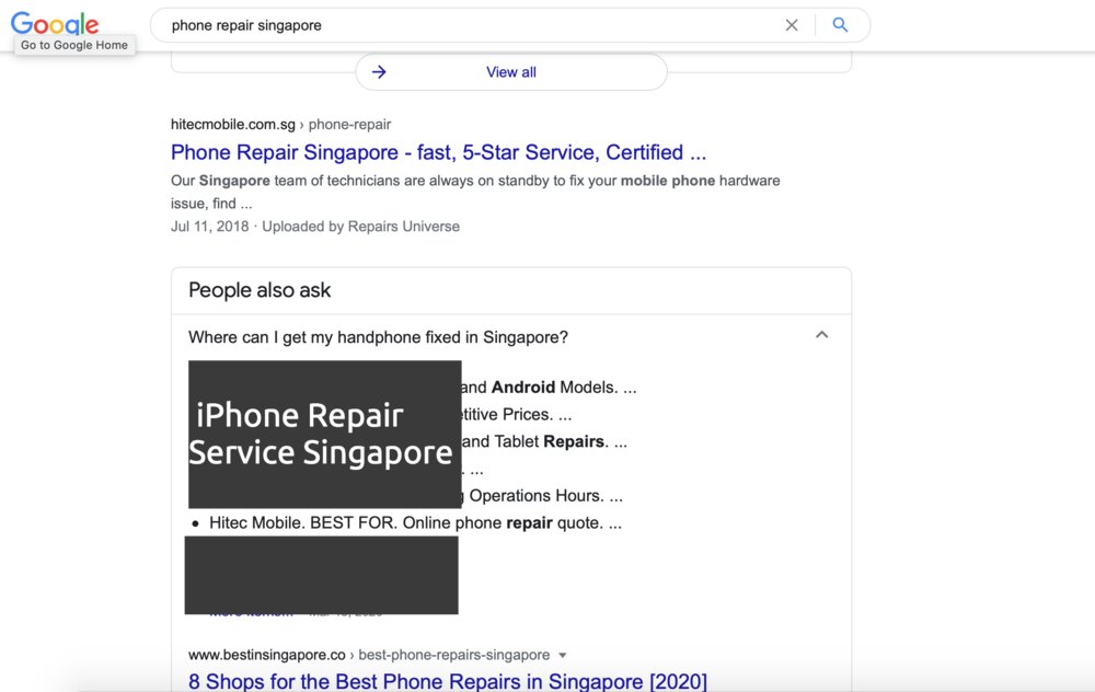 best iPhone repair shop singapore