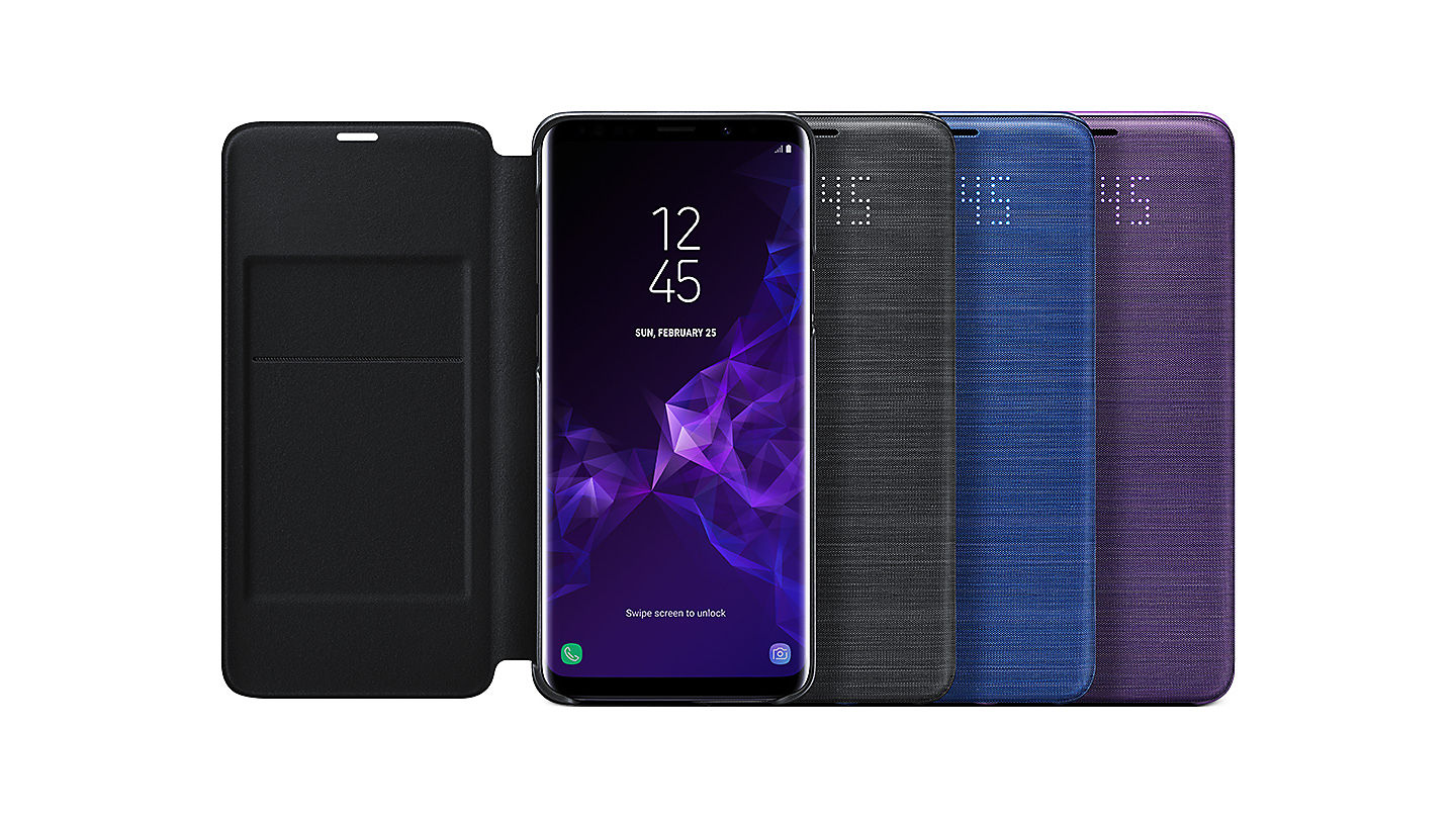 Samsung S9+ led view cover